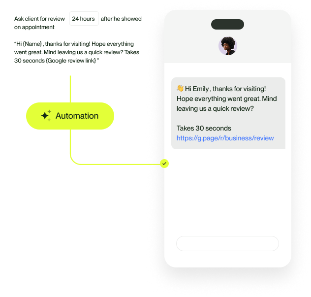 Review collection automation